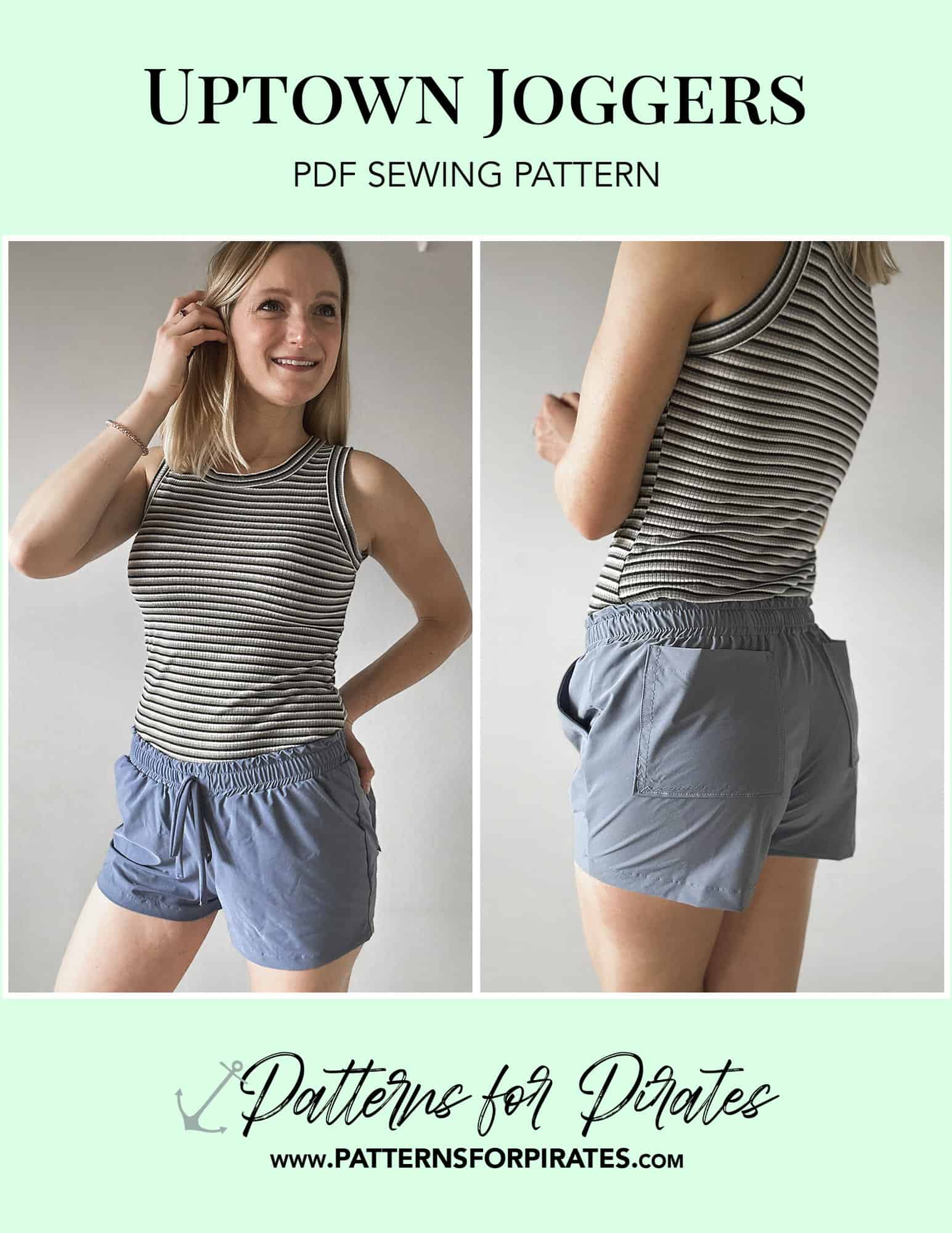 Uptown Joggers - Patterns for Pirates
