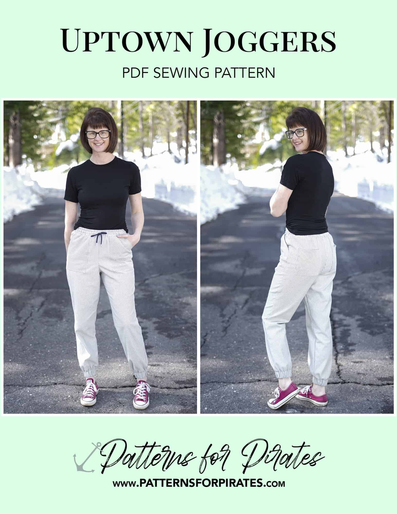 Uptown Joggers - Patterns for Pirates