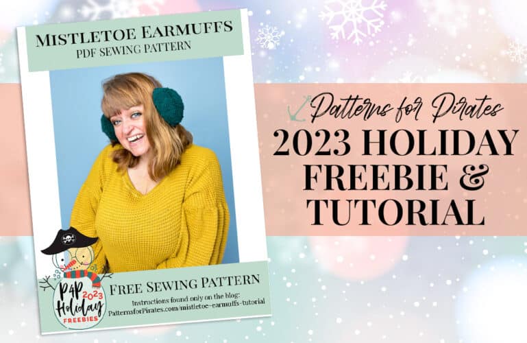 2023 Holiday Freebies :: Mistletoe Earmuffs