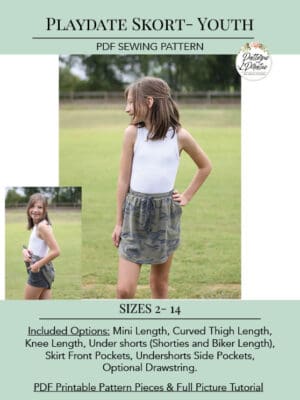 Playdate Skort- Youth