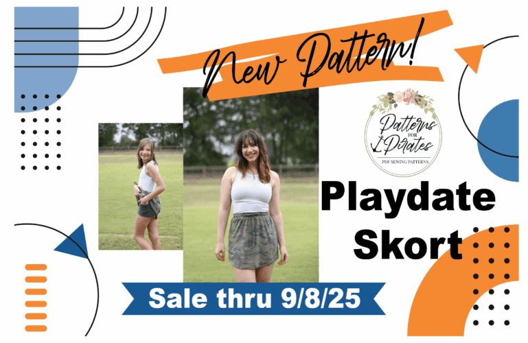 NEW PATTERN RELEASE :: PLAYDATE SKORT
