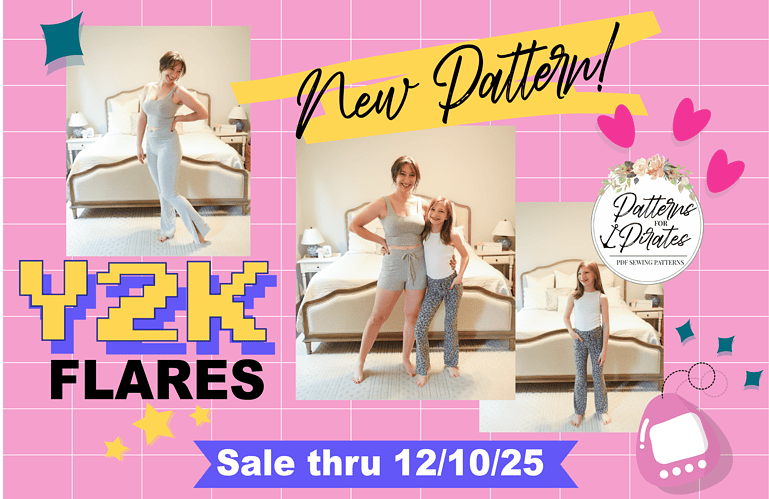 NEW PATTERN RELEASE :: Y2K FLARES