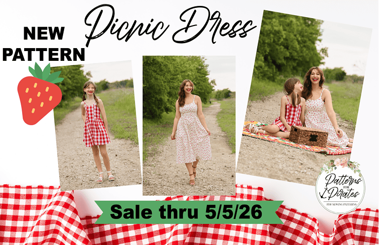 NEW PATTERN RELEASE :: PICNIC DRESS